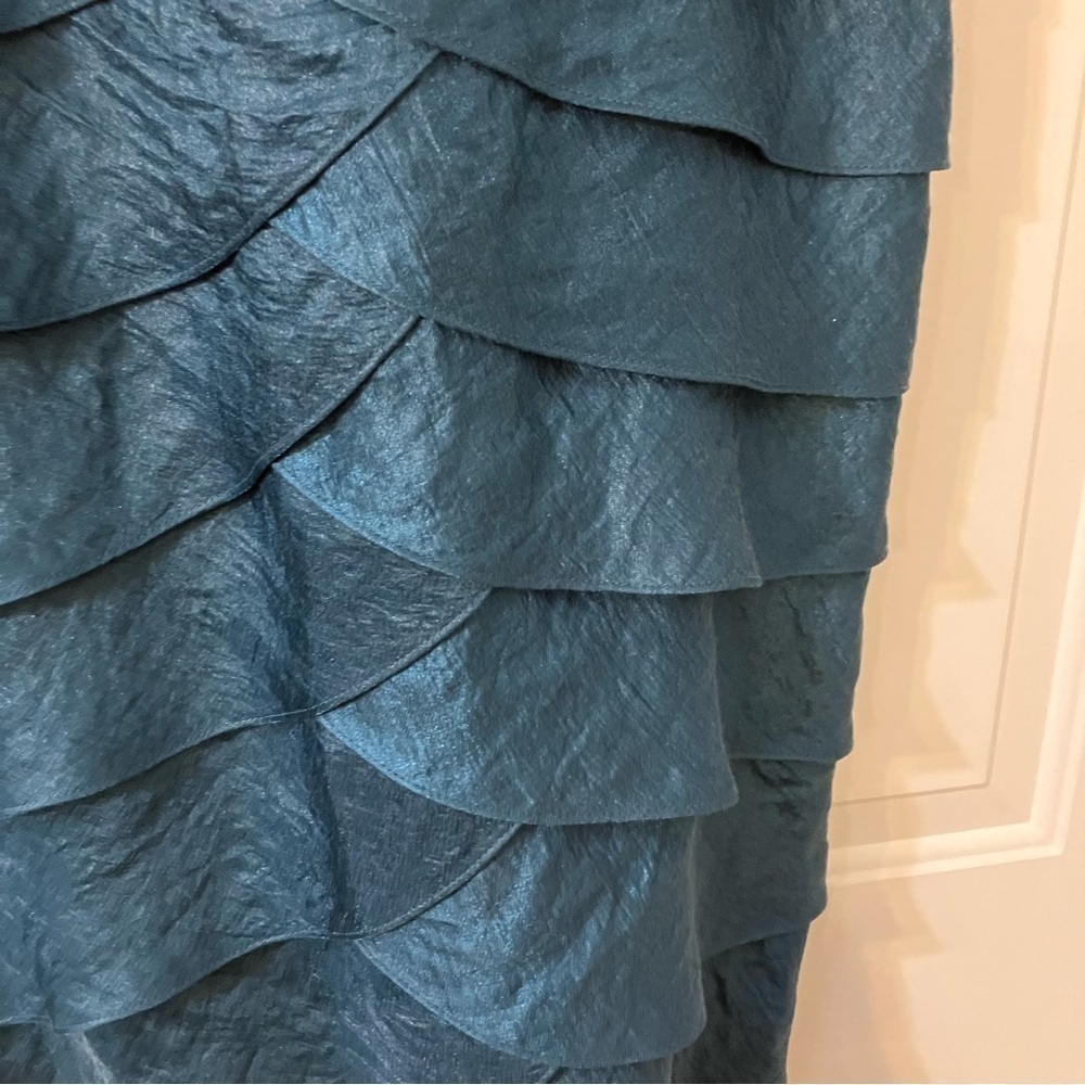 Dress barn Blue green dress size 18 W - Picture 7 of 7